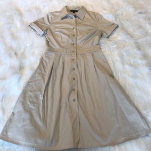 Brooks Brothers Button Front Dress